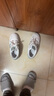 阿迪達(dá)斯（adidas）官網(wǎng)官方三葉草男鞋女鞋 春季新款運(yùn)動(dòng)鞋時(shí)尚情侶休閑鞋耐磨板鞋 白/灰綠-IG6309 41 曬單實(shí)拍圖