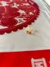 菜百首飾 黃金耳飾 足金時(shí)尚潮流5G工藝閃耀金五角星耳釘 計價(jià) YZ 約0.68g 曬單實(shí)拍圖