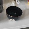 滿(mǎn)朝佳（MANCHAOJIA）迪士尼聯(lián)名卡通餐具禮物陶瓷米奇碗米飯碗盤(pán)子家用碗盤(pán)碟禮盒套裝 4.5英寸金邊碗（米奇款） 曬單實(shí)拍圖