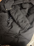 Prato Lee男士羽絨服男加厚款連帽羽絨服男羽絨外套男冬季保暖防寒抗寒極寒 黑色 M 曬單實拍圖