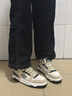 森馬男鞋2025春季新款高幫板鞋男士時尚百搭潮流青少年休閑運動鞋輕便 灰綠 40 曬單實拍圖