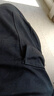 啄木鳥春夏季耐磨工裝褲男士全棉休閑褲戶外運動褲多口袋干活褲勞保長褲 黑色+灰色【純棉耐磨】 XL 150~170斤 曬單實拍圖