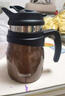 帝諾Timolino不銹鋼真空過濾保溫杯保溫茶壺燜壺520ml茯茶黑茶功 光面漆-富麗咖啡 曬單實(shí)拍圖