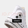 匡威（Converse）官方 All Star Lift女經(jīng)典厚底鞋帆布小白鞋560846C 560846C/白色 37 曬單實(shí)拍圖