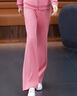 皮爾卡丹（pierre cardin）運(yùn)動(dòng)套裝女春秋2025新款時(shí)尚洋氣開衫衛(wèi)衣連帽百搭休閑服兩件套潮 粉紅（兩件套）高品質(zhì) XL【適合102-115斤】 曬單實(shí)拍圖