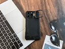歐格迪【真凱夫拉】適用iphone16promax手機(jī)殼凱夫拉磁吸蘋果16promax保護(hù)套芳綸纖維600D防摔超薄親膚 石墨黑【16ProMax】鏡頭支架設(shè)計(jì)丨隱藏磁吸環(huán) 曬單實(shí)拍圖