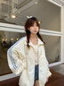清池影（QINGCHIYING）慵懶風(fēng)休閑運(yùn)動(dòng)套裝女春秋季學(xué)生韓版寬松顯瘦新款時(shí)尚衛(wèi)衣兩件套 主圖色 L 曬單實(shí)拍圖