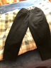 簡(jiǎn)言的夏冬含棉休閑褲女2025秋冬新款寬松時(shí)尚百搭加厚純色松緊哈倫長(cháng)褲女潮 黑色加絨 L 100-120斤 曬單實(shí)拍圖