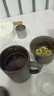 宜興紫砂茶杯帶蓋過濾杯大容量辦公杯陶瓷蓋被水杯大號禮品功夫杯 凹刻黑砂山水杯 - 帶蓋+帶過濾內(nèi)膽 曬單實拍圖
