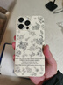 斯得弗適用蘋(píng)果16promax手機(jī)殼iPhone16Pro Max保護(hù)套時(shí)尚輕奢彩繪插畫(huà)ins風(fēng)防摔耐磨超薄帶掛繩硅膠軟殼 蘋(píng)果16Promax【花戀】帶掛繩 曬單實(shí)拍圖