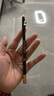 帶削筆刀眉筆啞光防水防汗不暈染袋裝眼線(xiàn)胡須描線(xiàn)筆 卷筆刀眉筆-深咖1支 曬單實(shí)拍圖