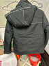 卡賓男裝 三防連帽羽絨服秋冬新款90鴨絨工裝外套潮流寬松H 煤黑色01 M /170/48 曬單實拍圖