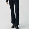 moussy 新品美式風(fēng)高腰微喇牛仔褲馬蹄褲女010GAA12-2720 110藍(lán)色 M 10026 曬單實(shí)拍圖