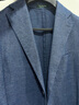 By Creations【25春季新品】柏品棉麻無(wú)結構單西服外套男士商務(wù)正裝結婚西裝 深藍色 48 曬單實(shí)拍圖