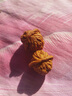 每麗時刻胖東來品質(zhì)文玩核桃桃核獅子頭打底麥穗虎頭三角白四座樓蘋果園元 四座樓獅子頭35mm一對 曬單實拍圖