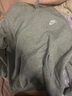 耐克(NIKE)男冬季連帽衛(wèi)衣 加絨保暖 休閑運(yùn)動(dòng) BV2655-063灰 M 曬單實(shí)拍圖