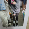 DXOT慵懶風(fēng)寬松軟糯中長(cháng)款毛衣女2025秋冬日系復古針織衫設計感小眾女 煙灰色 M 建議95-110斤 曬單實(shí)拍圖