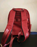 萊夫騏驥紅女雙肩包簡(jiǎn)約布包大容量14英寸旅行背包新年情人節禮物 石榴紅（中號）-13英寸 曬單實(shí)拍圖