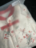 紅花鳥(niǎo)國風(fēng)秋冬寶寶衣服哈衣夾棉無(wú)骨爬爬服棉衣新生兒嬰兒連體衣 紅花鳥(niǎo)【加厚120g棉】 66碼【建議寶寶體重：9-12斤】 曬單實(shí)拍圖