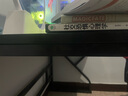 穆源【京倉24H閃發(fā)】電腦桌臺式雙人書桌辦公桌游戲桌椅套裝電競桌 【單人桌椅款】黑面+黑架 120*60 曬單實拍圖