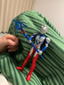 萬代（BANDAI）奧特曼超可動(dòng) 全武裝 關(guān)節(jié)可動(dòng) 男孩兒童玩具 玩偶人偶公仔模型 豪華版可動(dòng) 澤塔阿爾法 曬單實(shí)拍圖