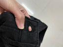 復(fù)古高腰牛仔褲女時尚煙管褲顯瘦修身小腳褲休閑緊身鉛筆褲J879 灰藍色 M（110斤以下） 曬單實拍圖