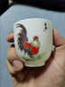 FANCYCHIC羊脂玉茶杯主人杯德化白瓷品茗杯陶瓷家用小茶碗生肖單杯 主圖款 曬單實(shí)拍圖