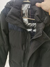 TOMMY HILFIGER【鎖溫防風防水撼冬90絨】秋冬季男休閑連帽保暖羽絨服外套38753 黑色BDS M （推薦：135-150斤） 曬單實拍圖