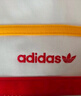 adidas「小鋸齒」D-PAD CLASSIC休閑美高風(fēng)復(fù)古籃球板鞋阿迪達(dá)斯 漢玉白/紅色/棕色   41 曬單實(shí)拍圖