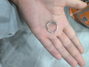 DRIG情侶戒指對(duì)戒男女一對(duì)純銀結(jié)婚求婚訂婚紀(jì)念日生日禮物送老婆女友 一見鐘情【情侶對(duì)戒】 開口可調(diào)節(jié) 曬單實(shí)拍圖