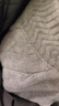 森馬（Semir）森柔毛衫|毛衣女圓領(lǐng)純色打底衫簡(jiǎn)約休閑冬季溫柔系絞花百搭 灰色調00322 M 曬單實(shí)拍圖