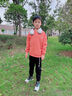 貴人鳥(niǎo)童裝男童春裝套裝2025新款兒童春季運動(dòng)服大童春秋衛衣男孩 黑/G橙色漸變右袖K黑/G橙漸變標K 150 曬單實(shí)拍圖