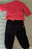 歡喜小熊嬰兒套裝寶寶冬季加厚棉服新年服紅色中國風(fēng)周歲禮服拜年服 曬單實(shí)拍圖