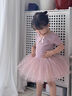 舞東方（E．Dance）兒童舞蹈服長(cháng)袖秋冬季芭蕾舞裙幼兒考級練功服女童中國跳舞裙服裝 香芋紫【短袖】 120  (高110-120cm 重33-38斤) 曬單實(shí)拍圖