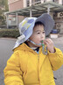 KocotreeKK樹(shù)嬰幼兒防曬帽子春秋寶寶遮陽(yáng)帽男孩女童大帽檐太陽(yáng)帽2025新款 日光藍 M:建議頭圍50-54cm 曬單實(shí)拍圖