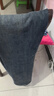 吉普（JEEP）加絨保暖時(shí)尚高端男士牛仔褲男直筒舒適休閑百搭秋冬季長(cháng)褲子男褲 曬單實(shí)拍圖