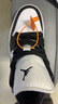 耐克（NIKE） air jordan 1 耐克男鞋春季新款女鞋aj1低幫板鞋休閑籃球鞋 DC0774-101 黑白熊貓 39 曬單實(shí)拍圖