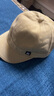 圣丹美冬新款短檐棒球帽軟頂純色帽子男個(gè)性百搭時(shí)尚潮流美式復古女秋冬小沿情侶日系春夏季短帽檐鴨舌帽 卡其色 可調節 曬單實(shí)拍圖
