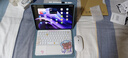 VHW適用vivo Pad3鍵盤(pán)保護套12.1英寸PA2455平板電腦保護殼 天藍色+太空熊觸控背光鍵盤(pán)+鼠標+鋼化膜+觸控筆 VIVO Pad3 12.1英寸 曬單實(shí)拍圖