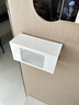 聚驪匯濕巾收納盒廚房濕紙巾置物架免打孔濕廁紙盒壁掛冰箱側邊抽紙巾盒 優(yōu)雅白小號時(shí)尚濕巾架 曬單實(shí)拍圖