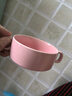 唯樂(lè )事陶瓷雙耳蒸蛋碗烤碗家用小湯碗飯碗兒童早餐甜品碗一人份專(zhuān) 粉色心形碗2個(gè)隨機色 曬單實(shí)拍圖