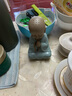 金鑲玉 汝窯茶寵開片可養(yǎng)茶臺擺件茶具汝瓷茶玩精品 汝瓷禪心彌沙茶寵  曬單實拍圖