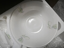 九辰碗碟盤家用餐具景德鎮(zhèn)骨瓷碗盤新結(jié)婚喬遷禮物碗筷 6英寸面碗1個 曬單實拍圖
