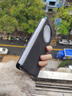 詹博士適用OPPO Find N5手機(jī)殼新款納帕紋翻蓋皮套便捷立式支架全包邊防摔保護(hù)殼商務(wù)男士耐臟手機(jī)保護(hù)套 【黑】【納帕紋皮套】 OPPO Find N5 曬單實拍圖