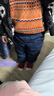 戴維貝拉（DAVE＆BELLA）兒童牛仔褲男童棉褲洋氣幼兒長(cháng)褲加厚小童休閑褲秋冬新款童褲 牛仔藍【現貨】 120 cm（建議身高110-120cm） 曬單實(shí)拍圖