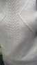 恒源祥100%羊毛衫女2024新款秋冬外穿半高領(lǐng)加厚保暖寬松打底針織衫毛衣 米色 M 【建議90-105斤】 曬單實(shí)拍圖