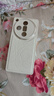 晨京 山茶花皮紋適用oppofindx9手機殼x9pro高級復古風(fēng)findx7ultra金屬鏡頭圈x8s+防摔reno14pro保護套 山茶花白色 OPPO Find X7 曬單實(shí)拍圖