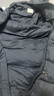 歐時(shí)力OCHIRLY  白鴨絨連帽長(cháng)款羽絨服大衣外套女保暖氣質(zhì)高級感 黑色 M 曬單實(shí)拍圖
