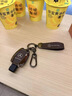 2017款奔馳S級鑰匙套06-16款S300L車(chē)扣S350豪華320商務(wù)S400真皮殼 奔馳專(zhuān)用【單殼+金屬扣】黑色 曬單實(shí)拍圖