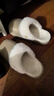 樸西冬季防水可拆卸棉拖鞋女士保暖室內厚底防滑可外穿 卡其色 36-37 曬單實(shí)拍圖